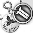 Billy Talent Worker Bee Circles Dog-Tag
