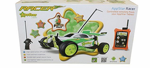 Binatone Appstar RC Car Racer Radio Control Off Road Stunt Buggy Remote amp; Tablet Motion Ipone Ipad Android Compatible