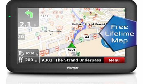 U605 6 inch UK & ROI Sat Nav