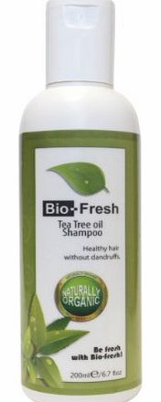 200ml Naturally Organic Tea Tree Oil Shampoo For Healthy Hair