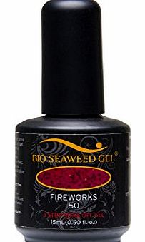 Bio Seaweed Gel 3 Step Gel Polish, Fireworks Number 50 15 ml