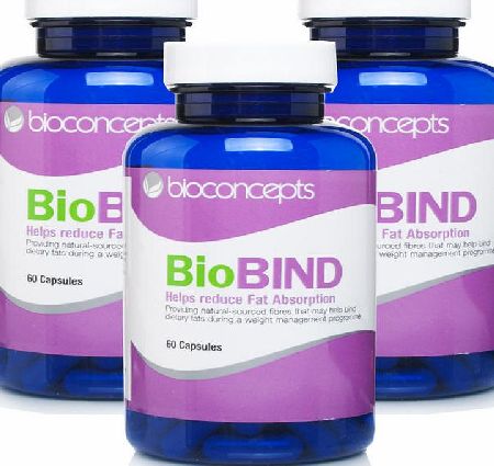 BioBIND Natural Food Supplement Triple Pack