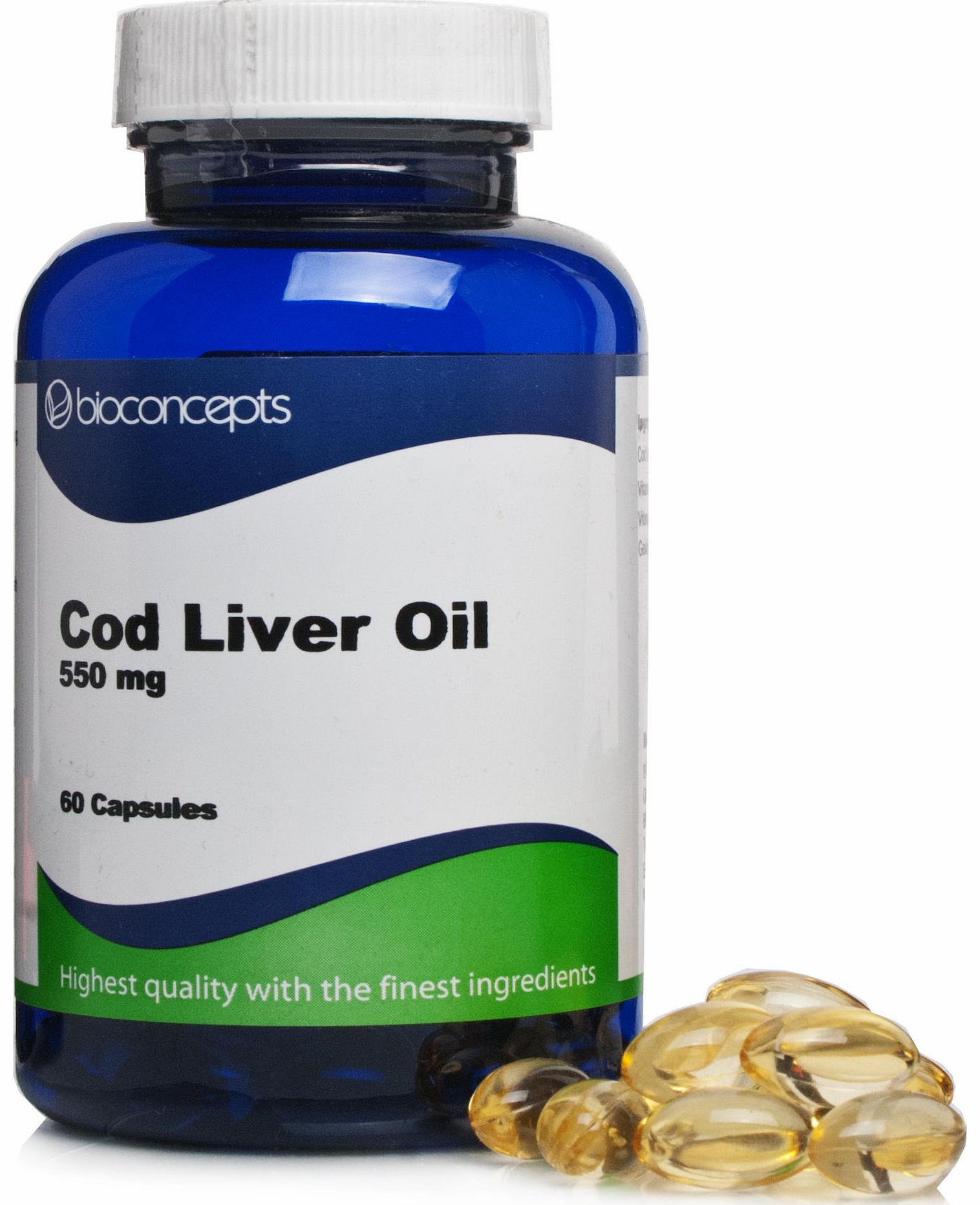 Bioconcepts Cod Liver Oil 550mg