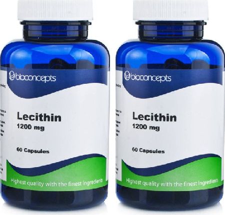 Bioconcepts, 2102[^]0081120 Lecithin 1200mg - 120 Capsules