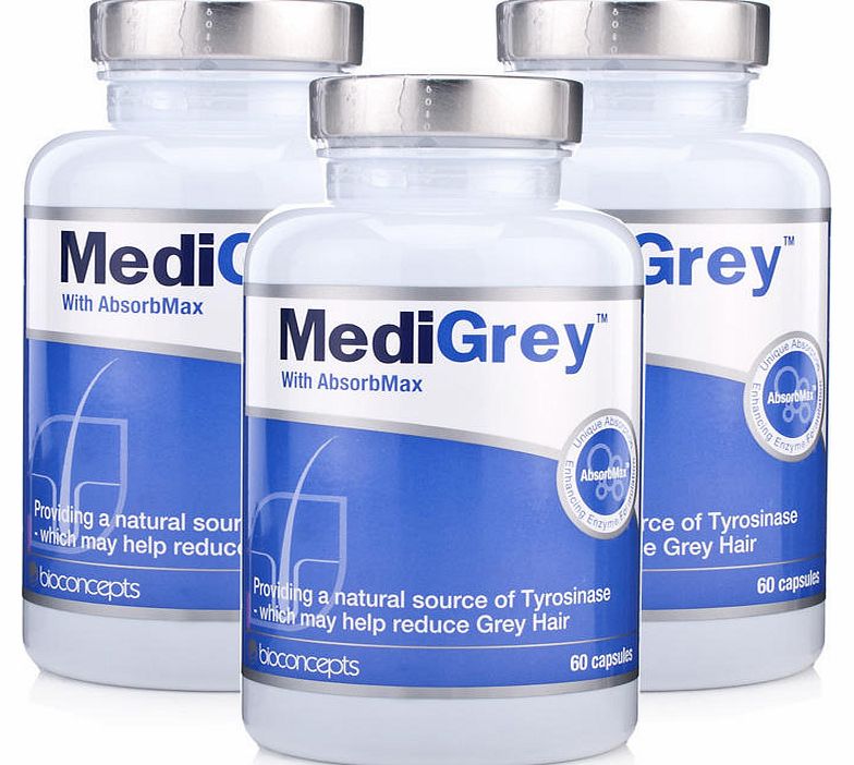 MediGrey Hair Formula Triple Pack