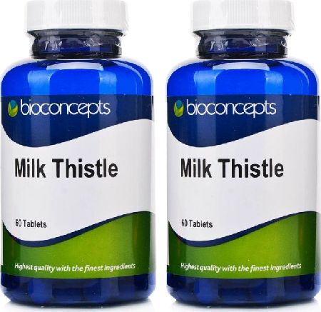 Bioconcepts, 2102[^]0077449 Milk Thistle 100mg - 120 Capsules