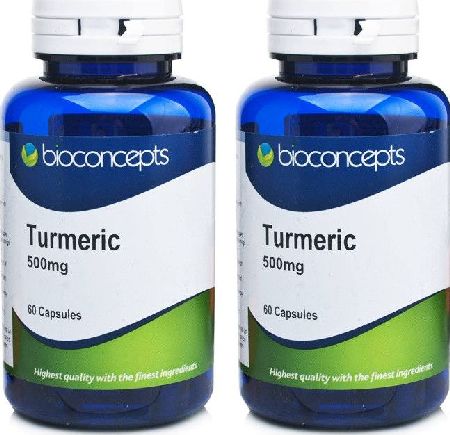 Bioconcepts, 2102[^]0078536 Tumeric 500mg - 120 Capsules
