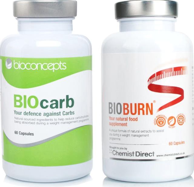 BioDIETS, 2102[^]0070402 BIOCARB   BIOBURN Natural Food Supplement