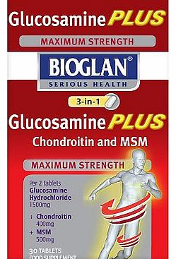 Bioglan Glucosamine Plus Chrondoitin and MSM