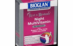 Bioglan Rest and Restore Night Multivitamin For