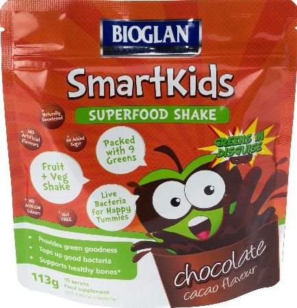 Bioglan, 2102[^]107461 SmartKids Superfood Shake Powder 113g