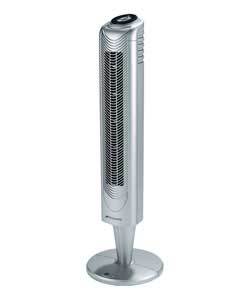 Bionaire Silver Tower Fan with Remote Control