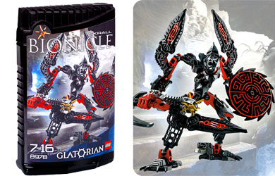 bionicle Glatorian Skrall 8978