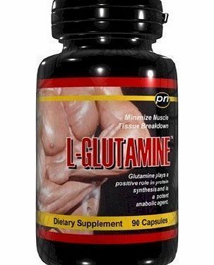 Bionutricals GLUTA-PEP L-Glutamine - 90 Capsules 1500mg Potent Anabolic Bodybuilding Agent Natural Supplement