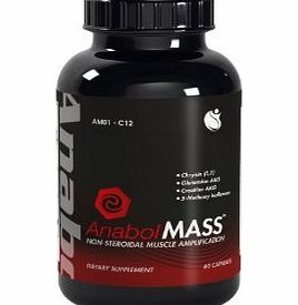 BioNutricals UK AnabolMass Extreme Anabolic Muscle Mass Bodybuilding Gains Supplement - 60 Capsules