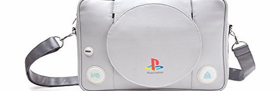 Bioworld Sony Playstation: Playstation Console Shaped Messenger Bag (Electronic Games)