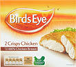 Birds Eye Crispy Chicken (2x90g) Cheapest in