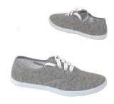 Birkenstock Garage Shoes - Canaria - Womens Flat Canvas Shoe - Jersey Size 4 UK