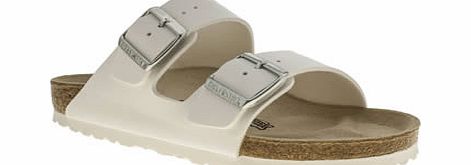 birkenstock White Arizona Sandals