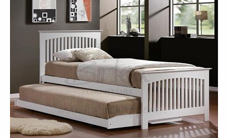 Birlea Toronto 3ft White Bed With Guest Bed