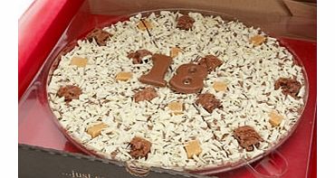 Birthday Chocolate Pizza - Add Any Age