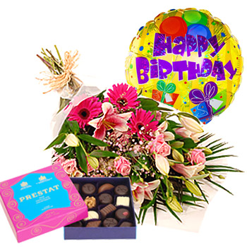 Birthday Girl! Gift Set - flowers
