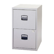 Bisley 2 Drawer A4 Filing Cabinet