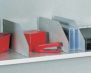 slotted shelf dividers