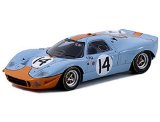 Diecast Model Mirage M1 (Le Mans 1967) in Light Blue (1:43 scale)