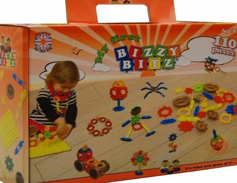 Bizzy Bitz beginners creative building set - 110 pc
