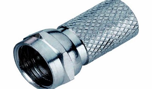 BKL 0403314 F-Plug Screw-in Plug 4mm Coax Cable