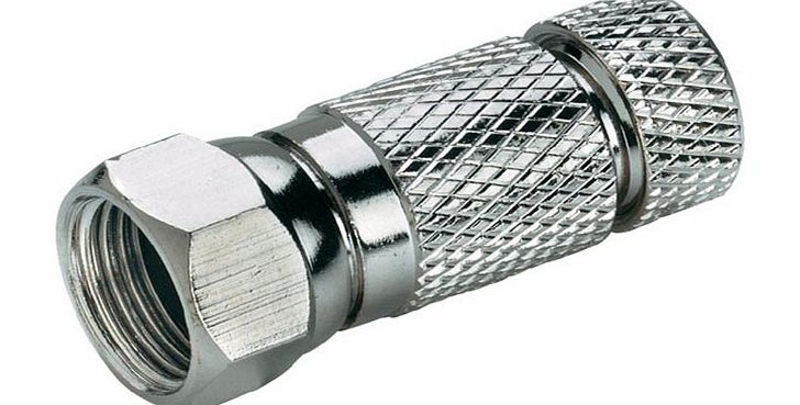 BKL 0403416 F-Plug Screw-in Waterproof 6mm Coax