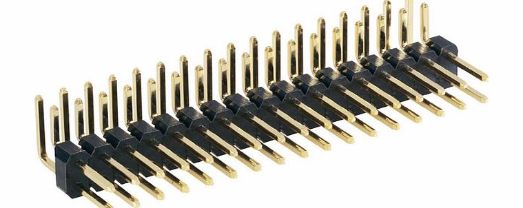 BKL 10120531 Male Header Double Row 2.54mm Pitch