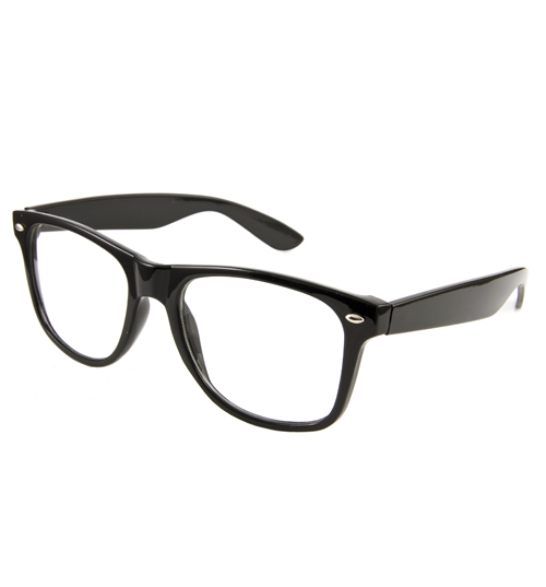 Clear Geek Wayfarer Glasses