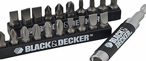 BLACK DECKER Black   Decker B/DA7074 Screwdriver Set (21-Piece)
