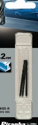 BLACK DECKER Piranha X50010-QZ 2mm HSS-R Drill Bit Flute