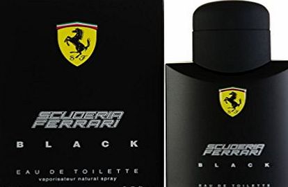 Black Ferrari Black Eau de Toilette Spray for Him 75 ml