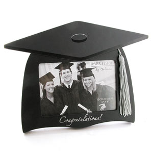 Black Graduation Hat 6 x 4 Photo Frame