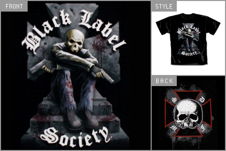 Label Society (Stone Cross) T-shirt