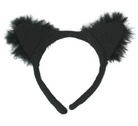 Marabou Cat Ears on Headband