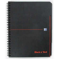 Black n Red Project Book Polypropylene Cover