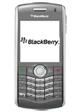 BlackBerry 8120 pearl titanium on Orange Dolphin