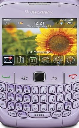 BlackBerry  Curve 8520 Violet - 1.3 Mega Pixel Mobile Phone Vodafone PAYG