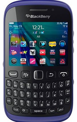 BlackBerry  Curve 9320 Mobile Phone on / Vodafone / Pre-Pay / Pay as you go / PAYG - Violet