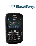 Blackberry Genuine Blackberry 8900 Javelin Black Silicon Skin Case