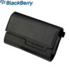 BlackBerry Horizontal Leather Pouch - Black - ASY-15476-004