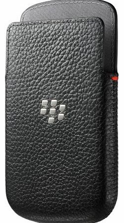 BlackBerry Leather Pocket Case for Q10 - Black