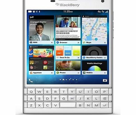 BlackBerry Passport 4.5-inch SIM-Free Smartphone - White