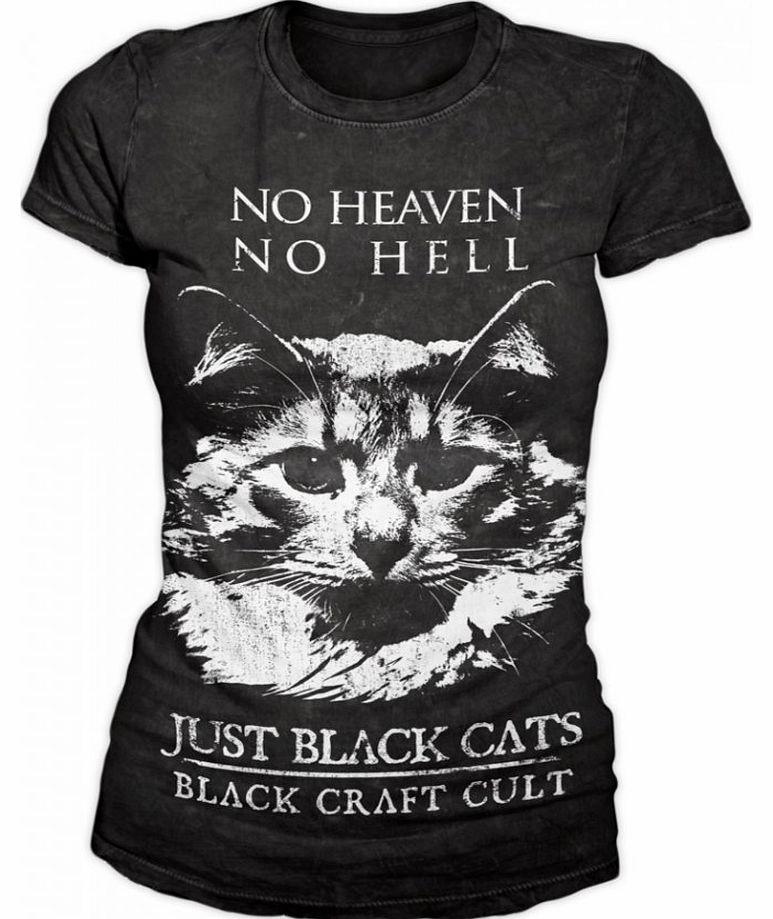 No Heaven No Hell Just Black Cats T-Shirt WT002JS