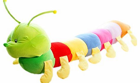 Blancho Gift Plush Doll Cute Soft Cushion Children Creative Plush Toy Colorful Caterpill